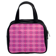 Pink Classic Handbag (two Sides)