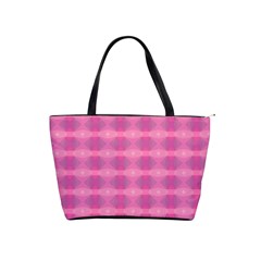 Pink Classic Shoulder Handbag