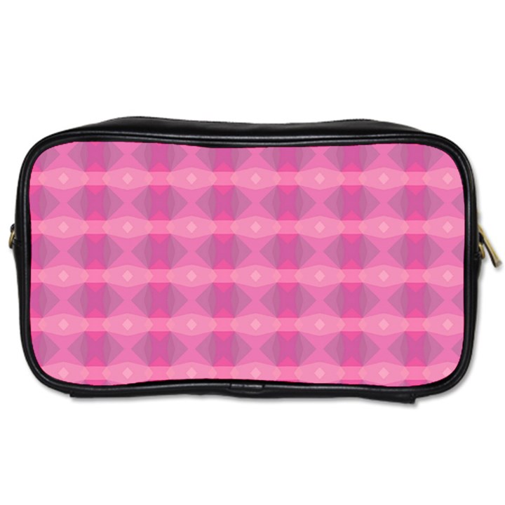 Pink Toiletries Bag (Two Sides)