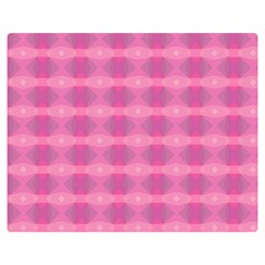 Pink Double Sided Flano Blanket (medium)  by HermanTelo