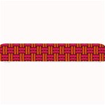 Pattern Red Background Structure Small Bar Mats 24 x4  Bar Mat