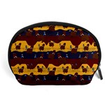 Turkey Pattern Accessory Pouch (Large) Front