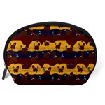 Turkey Pattern Accessory Pouch (Large) Back