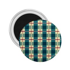 Pattern Texture Plaid Grey 2 25  Magnets by Mariart