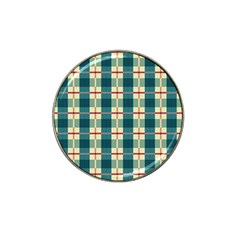 Pattern Texture Plaid Grey Hat Clip Ball Marker by Mariart