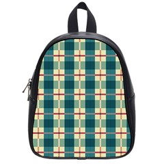 Pattern Texture Plaid Grey School Bag (small) by Mariart