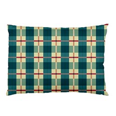 Pattern Texture Plaid Grey Pillow Case (two Sides) by Mariart