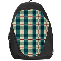 Pattern Texture Plaid Grey Backpack Bag by Mariart