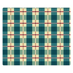 Pattern Texture Plaid Grey Double Sided Flano Blanket (small)  by Mariart