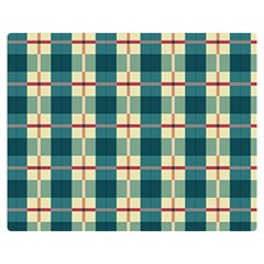 Pattern Texture Plaid Grey Double Sided Flano Blanket (medium)  by Mariart