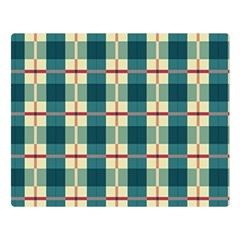 Pattern Texture Plaid Grey Double Sided Flano Blanket (large)  by Mariart