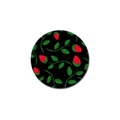 Roses Flowers Spring Flower Nature Golf Ball Marker