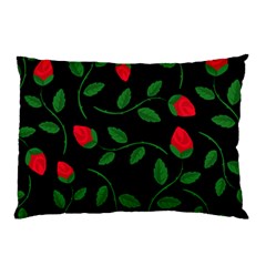 Roses Flowers Spring Flower Nature Pillow Case (two Sides)