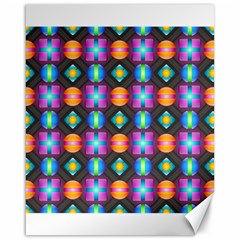 Squares Spheres Backgrounds Texture Canvas 16  X 20 