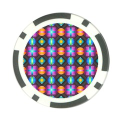 Squares Spheres Backgrounds Texture Poker Chip Card Guard