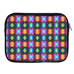 Squares Spheres Backgrounds Texture Apple Ipad 2/3/4 Zipper Cases