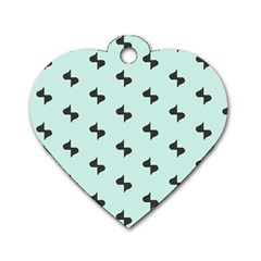 Illustrations Dog Tag Heart (two Sides)