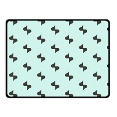 Illustrations Double Sided Fleece Blanket (small) 