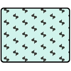 Illustrations Double Sided Fleece Blanket (medium) 