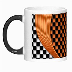 Heart Chess Board Checkerboard Morph Mugs by HermanTelo