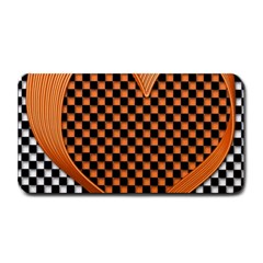 Heart Chess Board Checkerboard Medium Bar Mats by HermanTelo