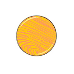 Pattern Texture Yellow Hat Clip Ball Marker