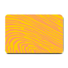 Pattern Texture Yellow Small Doormat 