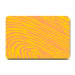 Pattern Texture Yellow Small Doormat  24 x16  Door Mat