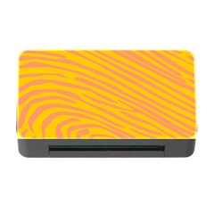 Pattern Texture Yellow Memory Card Reader With Cf