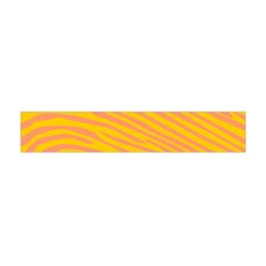 Pattern Texture Yellow Flano Scarf (mini)