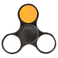 Pattern Texture Yellow Finger Spinner