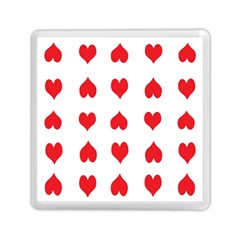 Heart Red Love Valentines Day Memory Card Reader (square) by HermanTelo