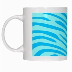 Pattern Texture Blue White Mugs by HermanTelo