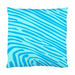 Pattern Texture Blue Standard Cushion Case (one Side)