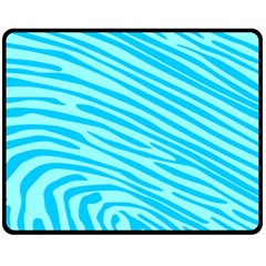 Pattern Texture Blue Fleece Blanket (medium) 