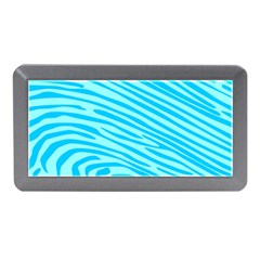 Pattern Texture Blue Memory Card Reader (mini)