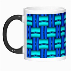 Pattern Graphic Background Image Blue Morph Mugs