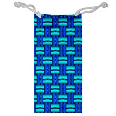 Pattern Graphic Background Image Blue Jewelry Bag