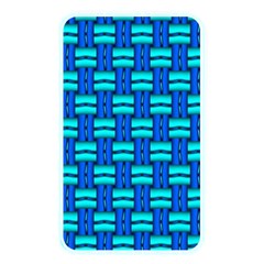 Pattern Graphic Background Image Blue Memory Card Reader (rectangular)