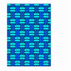 Pattern Graphic Background Image Blue Large Garden Flag (Two Sides)