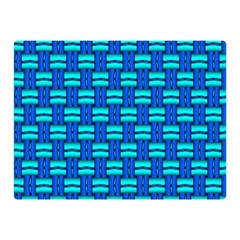 Pattern Graphic Background Image Blue Double Sided Flano Blanket (mini) 