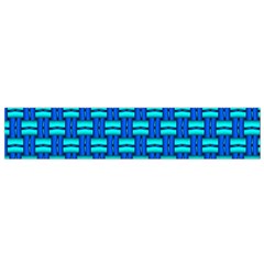 Pattern Graphic Background Image Blue Small Flano Scarf