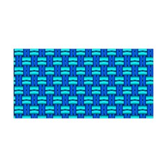 Pattern Graphic Background Image Blue Yoga Headband