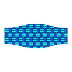 Pattern Graphic Background Image Blue Stretchable Headband