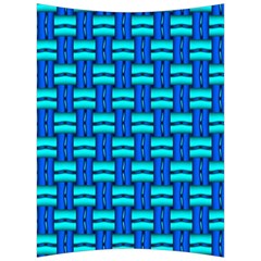 Pattern Graphic Background Image Blue Back Support Cushion by HermanTelo