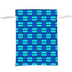 Pattern Graphic Background Image Blue  Lightweight Drawstring Pouch (xl) by HermanTelo