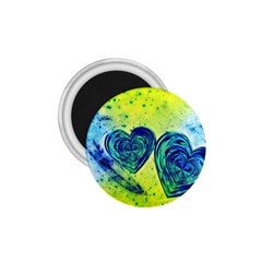 Heart Emotions Love Blue 1 75  Magnets by HermanTelo