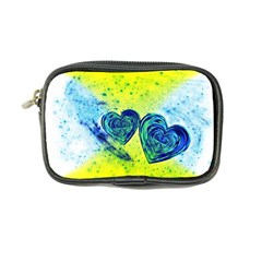 Heart Emotions Love Blue Coin Purse