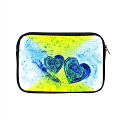 Heart Emotions Love Blue Apple Macbook Pro 15  Zipper Case