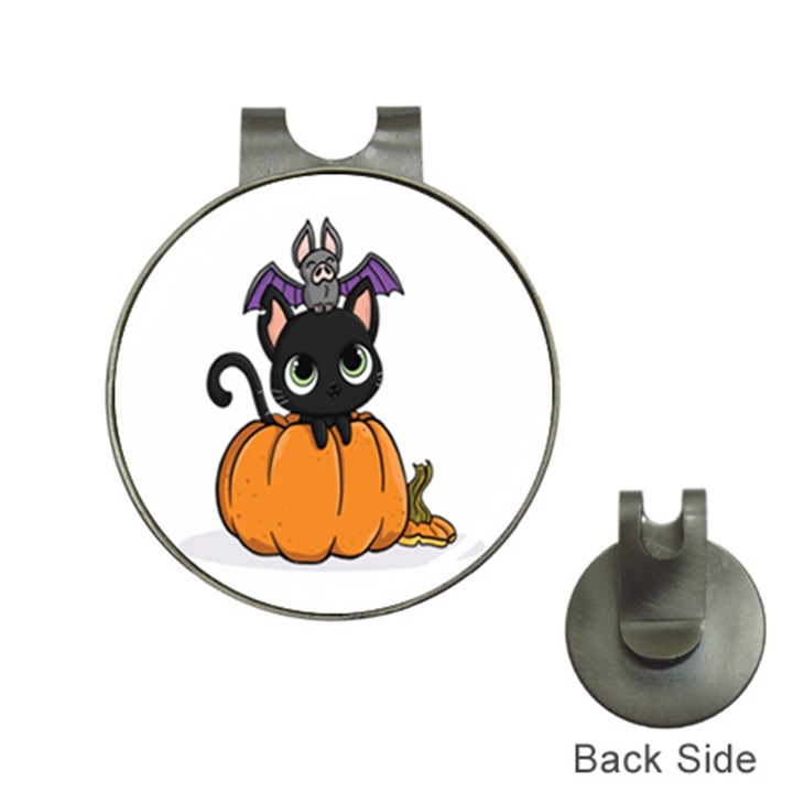 Halloween Cute Cat Hat Clips with Golf Markers